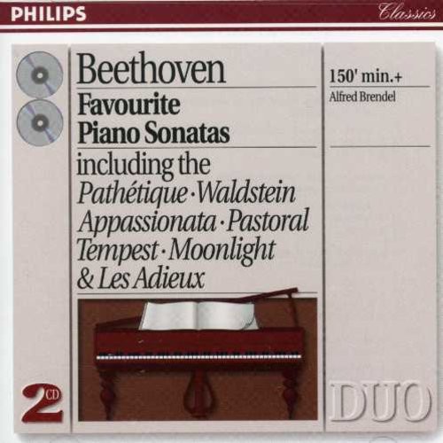 Beethoven - Populära Pianosonater ryhmässä CD / Klassiskt @ Bengans Skivbutik AB (688485)