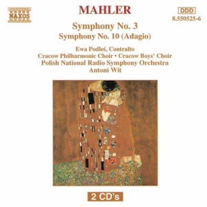 Mahler Gustav - Symphony 3 & 10 ryhmässä Externt_Lager / Naxoslager @ Bengans Skivbutik AB (689335)
