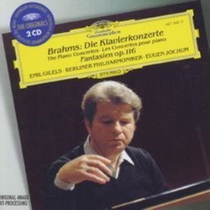 Brahms - Pianokonsert 1 & 2 ryhmässä CD @ Bengans Skivbutik AB (689375)