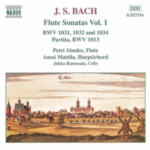 Bach Johann Sebastian - Flute Sonatas Vol. 1 ryhmässä CD @ Bengans Skivbutik AB (690146)