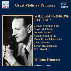 William Primrose - Recital ryhmässä CD @ Bengans Skivbutik AB (691641)