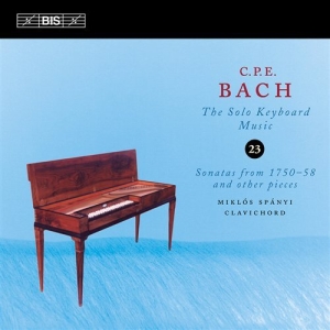Cpe Bach - Solo Keyboard Music Vol 23 ryhmässä Externt_Lager / Naxoslager @ Bengans Skivbutik AB (691655)