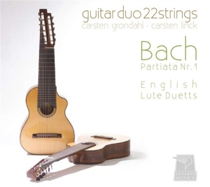 Bach J S - Guitar Duo 22 Strings ryhmässä Externt_Lager / Naxoslager @ Bengans Skivbutik AB (691683)