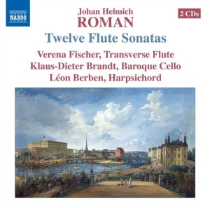 Roman - 12 Sonatas For Flute, Cello And Har ryhmässä CD @ Bengans Skivbutik AB (691919)