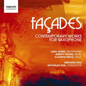 James Lara - Façades: Contemporary Works For Sax ryhmässä CD @ Bengans Skivbutik AB (693333)
