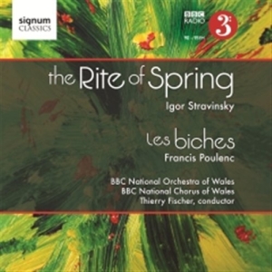 Bbc National Orchestra Of Wales - Rite Of Spring / Les Biches ryhmässä Externt_Lager / Naxoslager @ Bengans Skivbutik AB (693410)