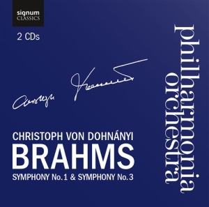 Brahms Johannes - Symphony No.1 And No.3 ryhmässä CD @ Bengans Skivbutik AB (693431)