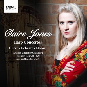 Jones Claire / Bennett William - Harp Concertos ryhmässä CD @ Bengans Skivbutik AB (693460)