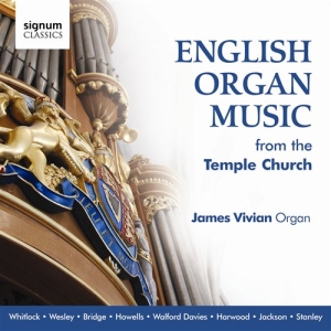 Vivian James - English Organ Music From The Temple ryhmässä CD @ Bengans Skivbutik AB (693462)