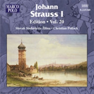 Johann Strauss I - Edition Vol.20 ryhmässä Externt_Lager / Naxoslager @ Bengans Skivbutik AB (693840)