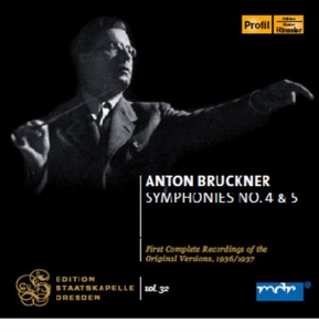 Bruckner - Symphonies No 4&5 ryhmässä CD @ Bengans Skivbutik AB (693848)