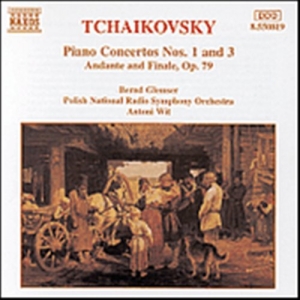 Tchaikovsky Pyotr - Piano Concertos 1 & 3 ryhmässä Externt_Lager / Naxoslager @ Bengans Skivbutik AB (694413)