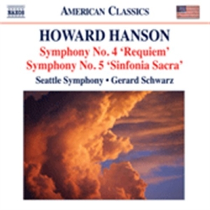 Hanson - Symphony No 4 & 5 ryhmässä CD @ Bengans Skivbutik AB (694762)