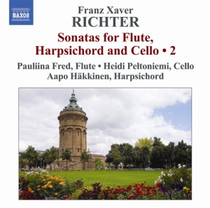 Richter - Sonatas For Flute Harpsichord And C ryhmässä CD @ Bengans Skivbutik AB (694766)