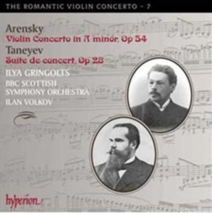 Arensky / Taneyev - Romantic Violin Concertos ryhmässä CD @ Bengans Skivbutik AB (695088)