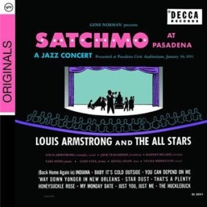 Louis Armstrong - Satchmo In Pasadena ryhmässä CD @ Bengans Skivbutik AB (696060)