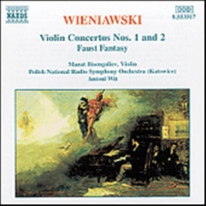 Wieniawski Henryk - Violin Concertos Nos 1 & 2 ryhmässä CD @ Bengans Skivbutik AB (696928)