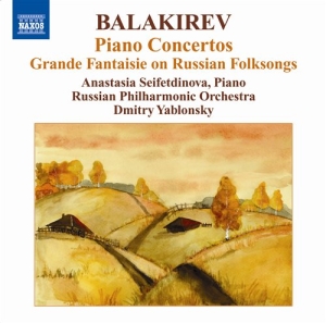 Balakirev - Piano Concertos ryhmässä Externt_Lager / Naxoslager @ Bengans Skivbutik AB (698080)