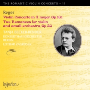 Reger - Violin Concerto ryhmässä Externt_Lager / Naxoslager @ Bengans Skivbutik AB (699165)