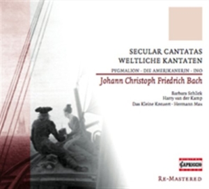 Jcf Bach - Secular Cantatas ryhmässä CD @ Bengans Skivbutik AB (699401)
