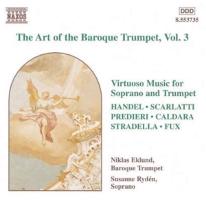 Various - Art Of The Baroque Trumpet Vol. 3 ryhmässä Externt_Lager / Naxoslager @ Bengans Skivbutik AB (699418)