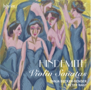 Hindemith - Violin Sonatas ryhmässä CD @ Bengans Skivbutik AB (706849)