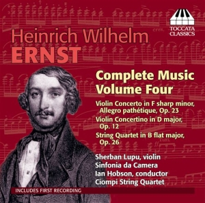 Ernst - Music For Violin And Piano Vol 4 ryhmässä CD @ Bengans Skivbutik AB (706885)