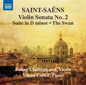 Saint-Saens - Works For Violin And Piano Vol 2 ryhmässä CD @ Bengans Skivbutik AB (715495)