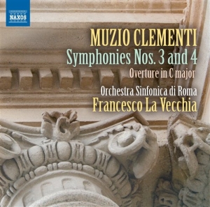 Clementi - Symphonies Nos 3 & 4 ryhmässä Externt_Lager / Naxoslager @ Bengans Skivbutik AB (715499)