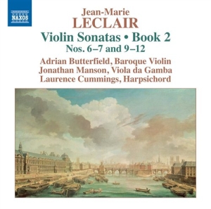 Leclair - Violin Sonatas Book 2 Vol 2 ryhmässä Externt_Lager / Naxoslager @ Bengans Skivbutik AB (715501)