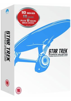 Movie - Star Trek: Films 1-10 ('79-'02) Bd ryhmässä Elokuva / star trek @ Bengans Skivbutik AB (737200)