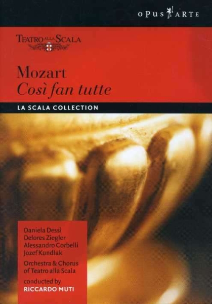 Mozart Wolfgang Amadeus - Cosi Fan Tutte ryhmässä DVD & BLU-RAY @ Bengans Skivbutik AB (804912)