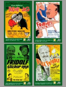 Lille Fridolf x 4 -   ryhmässä Musiikki-DVD & Bluray @ Bengans Skivbutik AB (844808)
