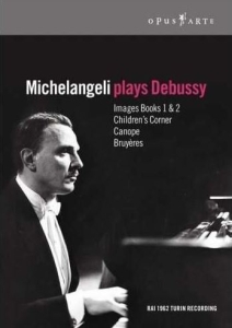 Debussy - Michelangeli Plays ryhmässä DVD & BLU-RAY @ Bengans Skivbutik AB (882764)