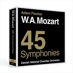 Mozart - 45 Symphonies ryhmässä CD / Klassiskt @ Bengans Skivbutik AB (902082)