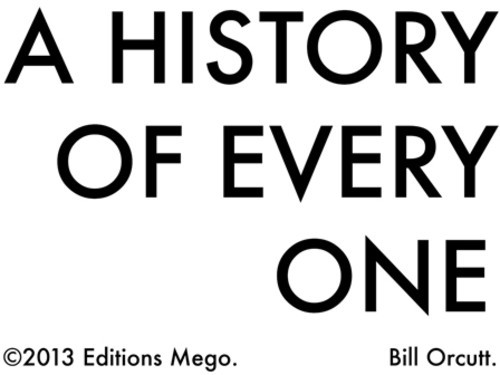 Bill Orcutt - A history of everyone ryhmässä CD / Myydyimmät @ Bengans Skivbutik AB (903382)
