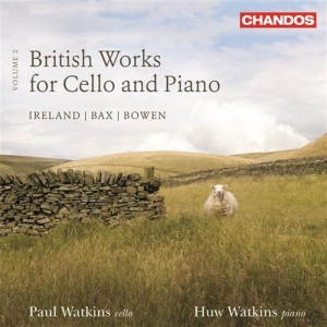 Ireland / Bax / Bowen - British Works For Cello And Piano ryhmässä Externt_Lager / Naxoslager @ Bengans Skivbutik AB (922439)