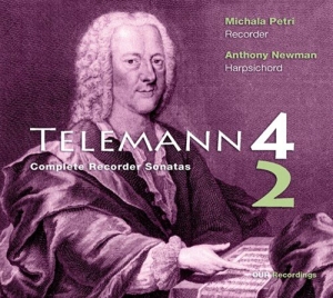 Telemann - Sonatas For Recorder ryhmässä CD @ Bengans Skivbutik AB (934518)