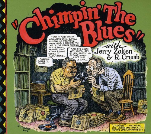 Crumb Robert & Jerry Zolten - Chimpin' The Blues ryhmässä CD / Jazz/Blues @ Bengans Skivbutik AB (944742)