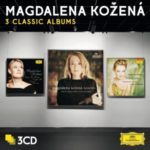Magdalena Kožená - Three Classic Albums ryhmässä CD / Klassiskt @ Bengans Skivbutik AB (945957)