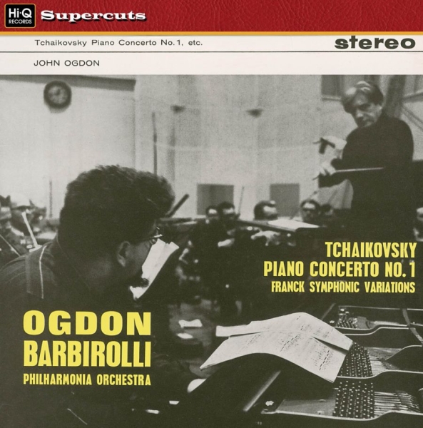 Tchaikovsky/Piano Concerto No.1 - Ogdon/Barbirolli/Philharmonia Orche ryhmässä VINYYLI / Myydyimmät @ Bengans Skivbutik AB (946640)