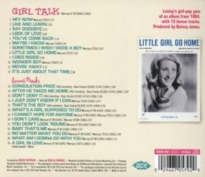 Gore Lesley - Girl Talk With Bonus Tracks ryhmässä CD @ Bengans Skivbutik AB (953807)