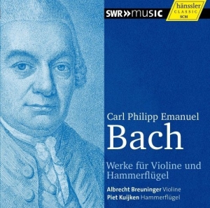 Cpe Bach - Works For Violin ryhmässä Externt_Lager / Naxoslager @ Bengans Skivbutik AB (985872)