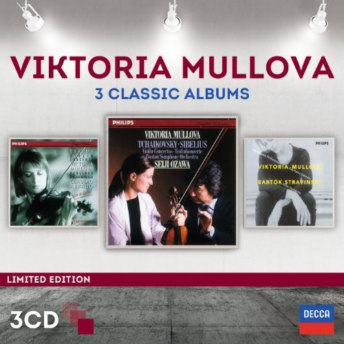 Mullova Viktoria Violin - Three Classic Albums (Ltd 3Cd) ryhmässä CD / Klassiskt @ Bengans Skivbutik AB (986464)