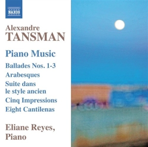 Tansman - Piano Music ryhmässä Externt_Lager / Naxoslager @ Bengans Skivbutik AB (986927)