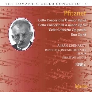 Pfitzner - Romantic Cello Concerto Vol 4 ryhmässä CD @ Bengans Skivbutik AB (997049)