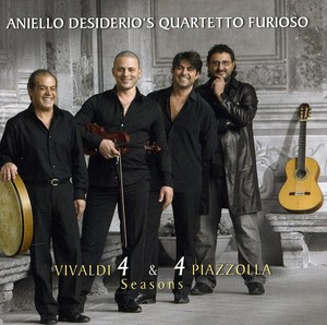 Aniello Desiderio's Quartetto Furio - Vivaldi 4 & 4 Piazzolla Seasons