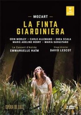 Emmanuelle Haïm - Mozart: La Finta Giardiniera ryhmässä DVD & BLU-RAY @ Bengans Skivbutik AB (1276072)
