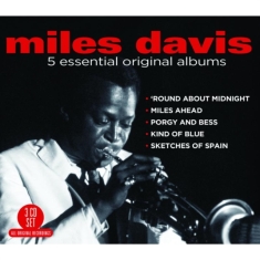 DAVIS MILES - 5 Essential Albums (Incl. Kind Of B