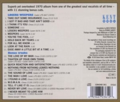 James Etta - Losers Weepers With Bonus Tracks